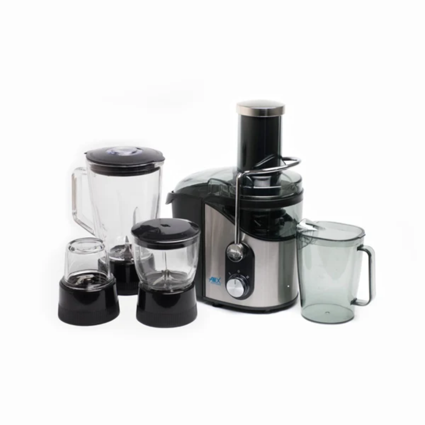 Anex AG-188GL Deluxe Juicer Blender Grinder – 800W, 1000ml Glass Jug