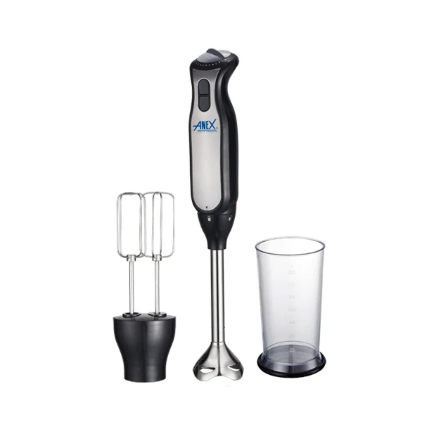 Anex AG-129 Deluxe Hand Blender & Beater – 800W, Variable Speed & Stainless Steel Blending Stem