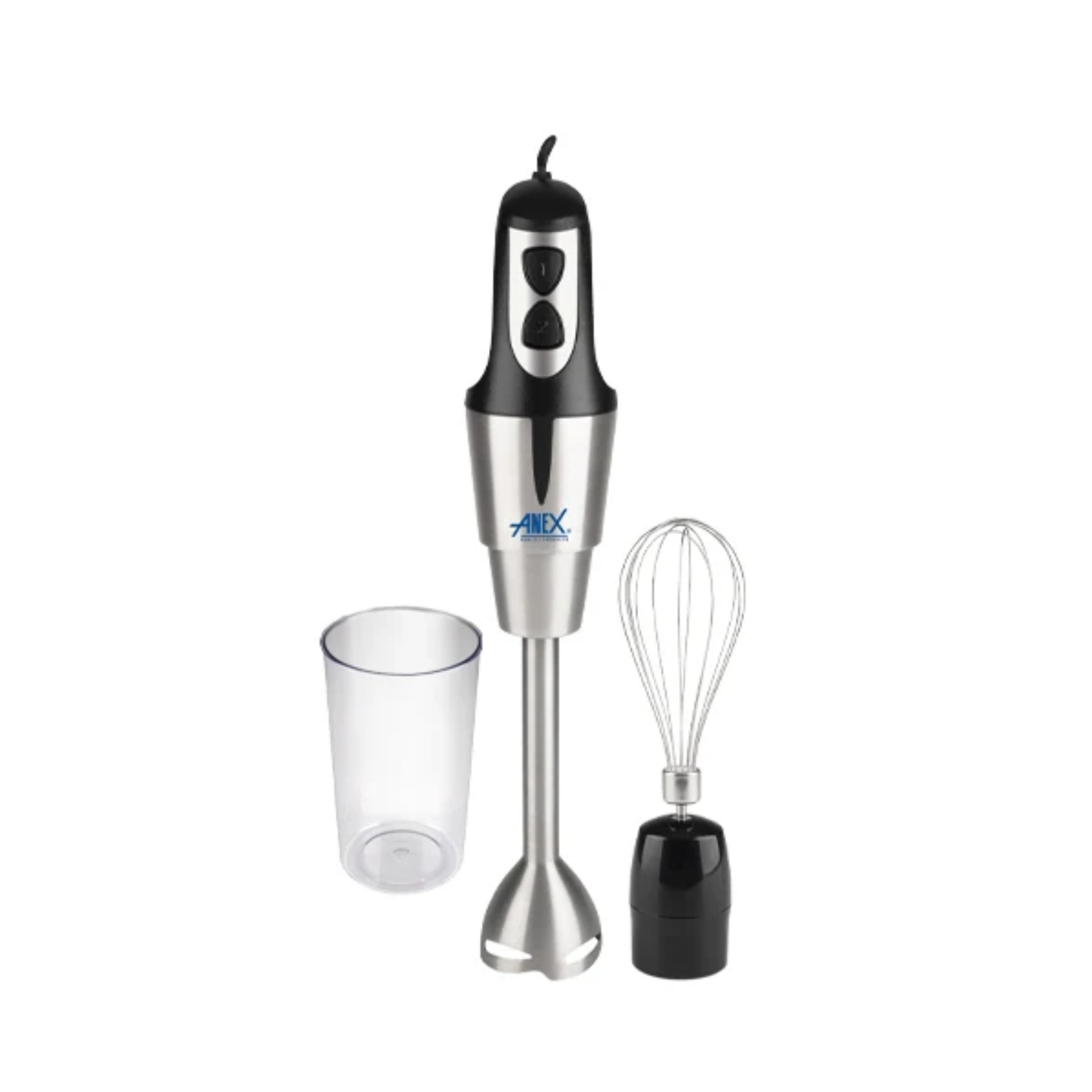 Anex AG-142 Deluxe Hand Blender – 500W, Full Copper Motor & Titanium-Coated Stainless Steel Blade