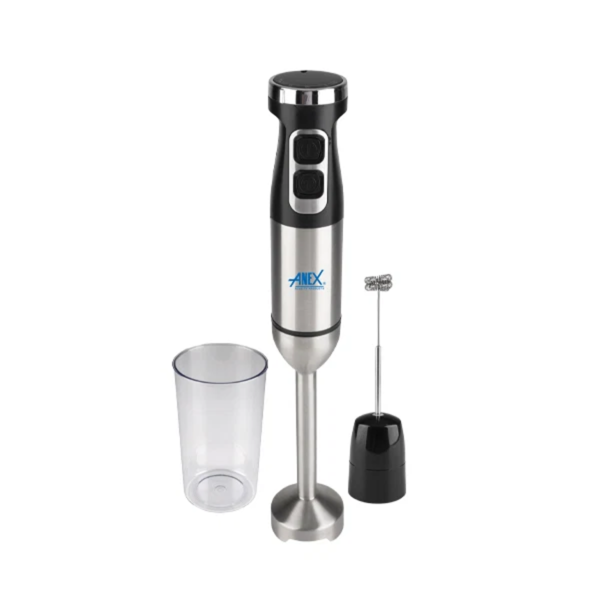 Anex AG-144 Deluxe Hand Blender – 1000W, Full Copper Motor, Titanium Blade & Hot/Cold Blending