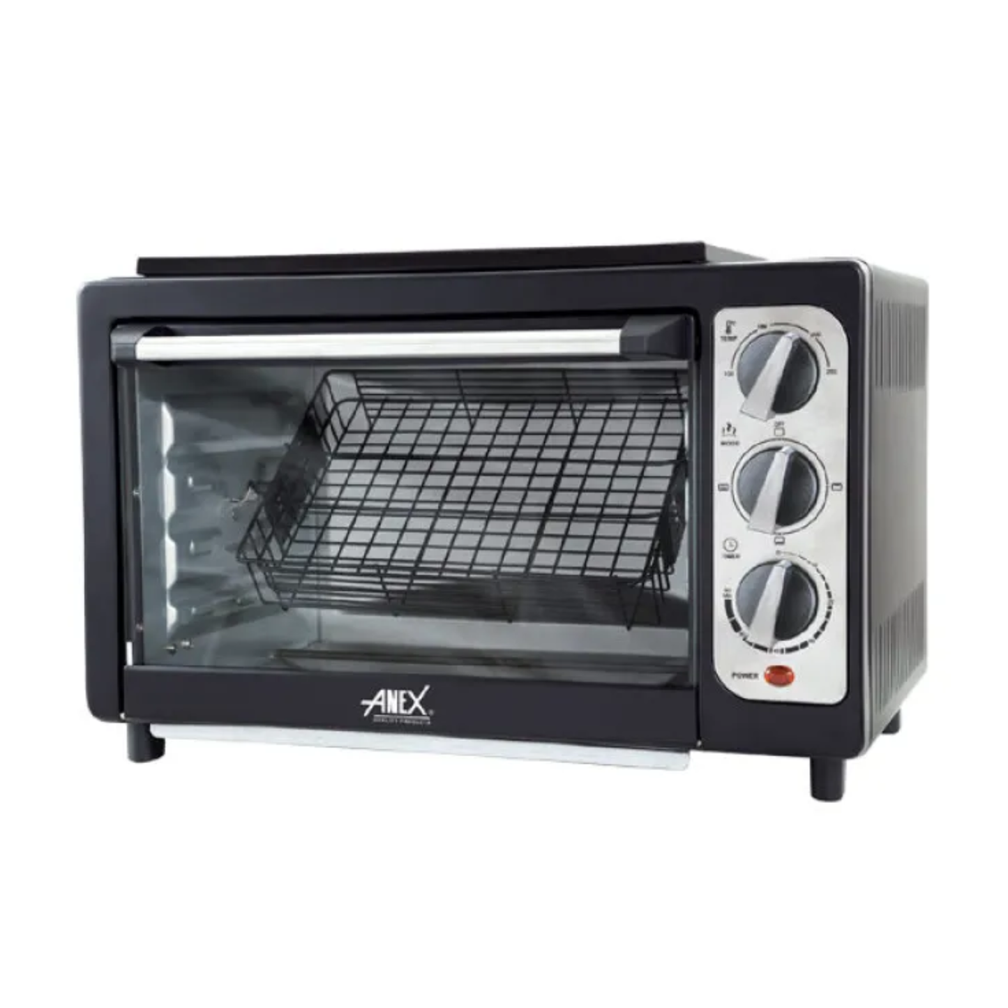 Anex AG-3070 Deluxe Oven Toaster – 2000W, 52L Capacity, Convection Fan & 120-Minute Timer