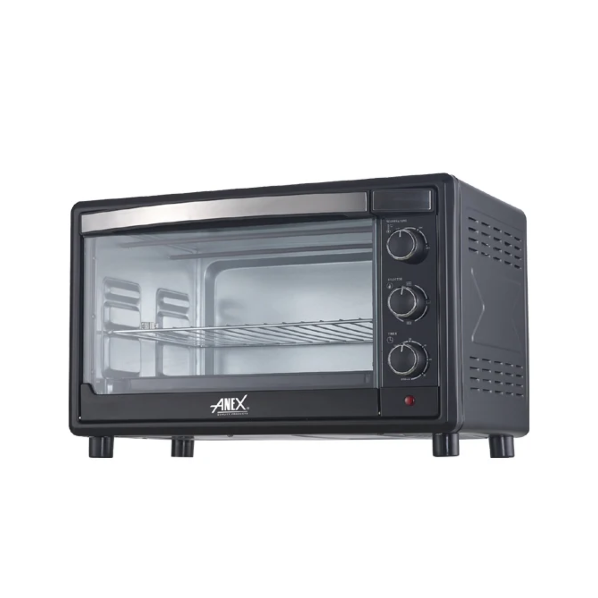 Anex AG-3073 Deluxe Oven Toaster – 2000W, 45L Capacity, Convection Fan, Rotisserie & 90-Minute Timer
