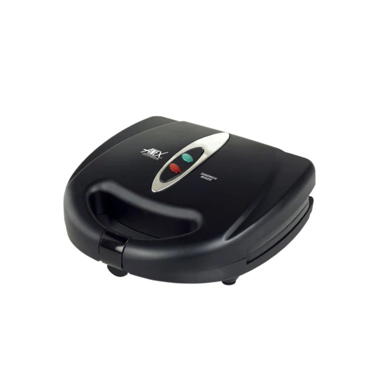Anex AG-1035 Deluxe Sandwich Maker – 750W, Non-Stick Plates & Ready Indicator