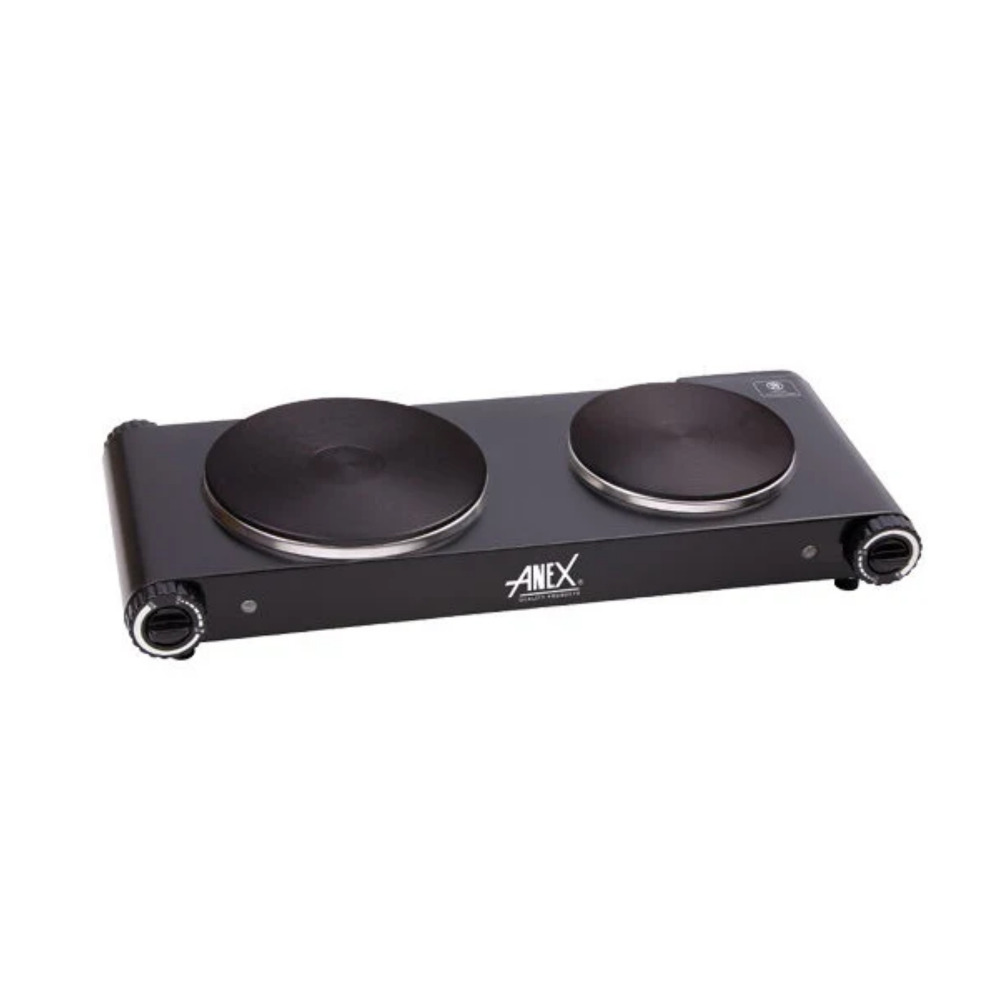 Anex AG-2062-SS Deluxe Double Hot Plate – 2500W, Stainless Steel