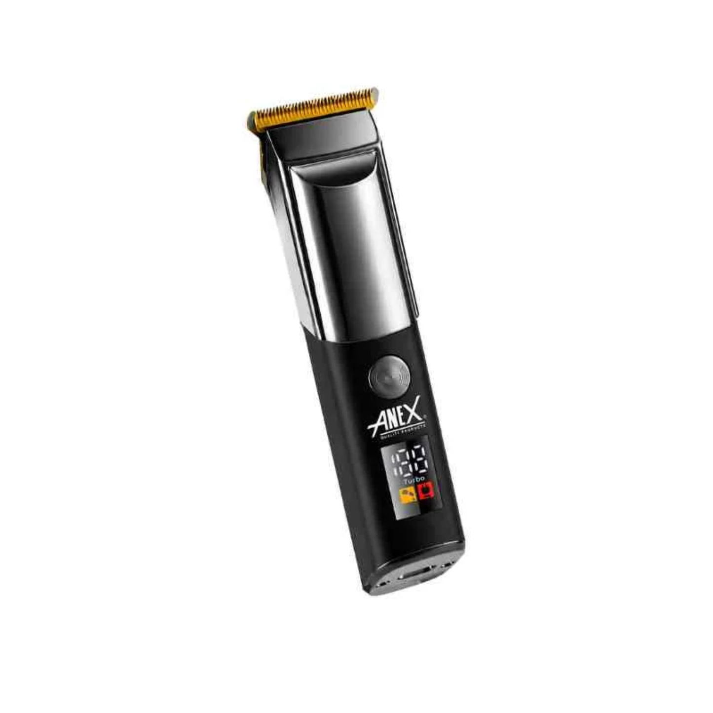 Anex AG-7067 Deluxe Rechargeable Hair Trimmer with LED Display & 100-Minute Runtime