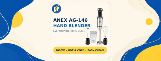 Anex AG-146 hand blender guide by ElectroPlanet
