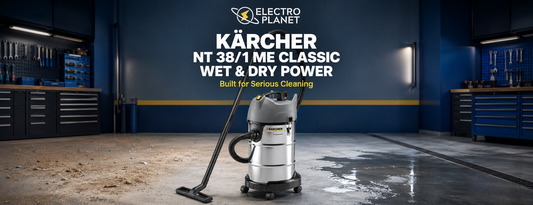 Kärcher NT 38/1 Me Classic wet and dry vacuum cleaner for workshops, commercial spaces and vehicle interiors