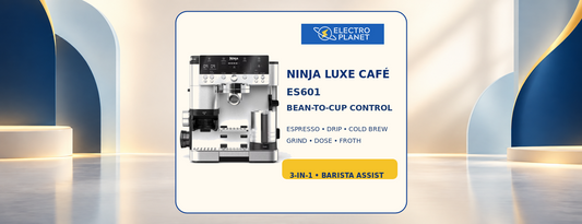 Ninja Luxe Café Premier ES601 espresso, drip coffee and cold brew guide