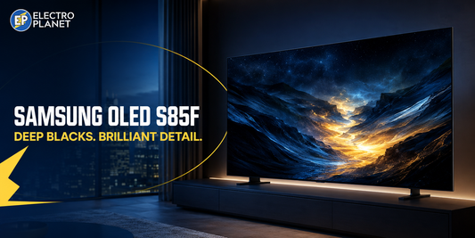 Samsung S85F 55-inch OLED 4K Vision AI Smart TV at ElectroPlanet Pakistan