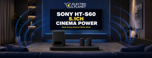 Sony BRAVIA Theatre System 6 HT-S60 5.1-channel home cinema system with subwoofer and rear speakers