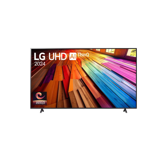 LG 86UT80 86‑Inch 4K UHD Smart TV with webOS 24 & AI Processor