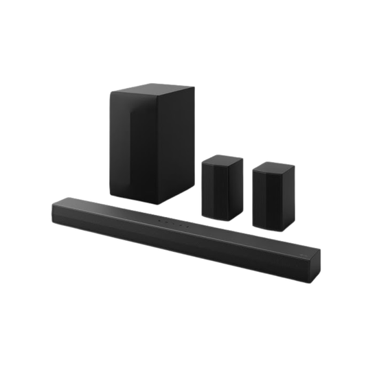 LG S65T 5.1 Channel Soundbar with Wireless Subwoofer & Rear Speakers