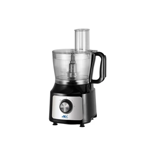 Anex AG-3142 Deluxe Chopper – 500W, 1.2L Bowl, 2 Speed + Pulse & Vegetable Slicing/Shredding
