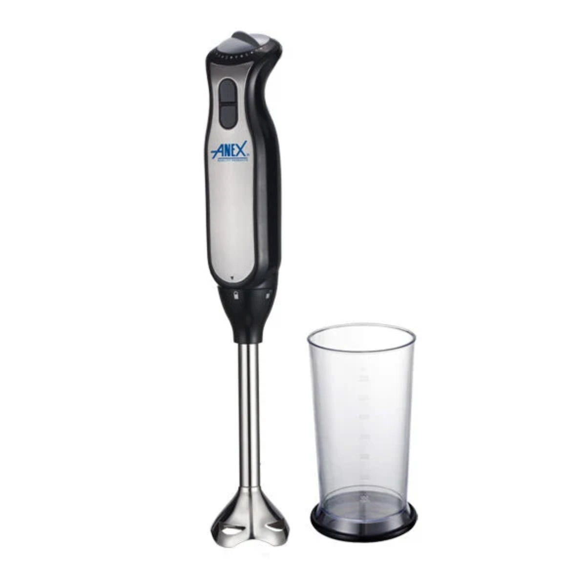 Anex AG-128 Deluxe Hand Blender – 800W, Variable Speed & Stainless Steel Blending Stem