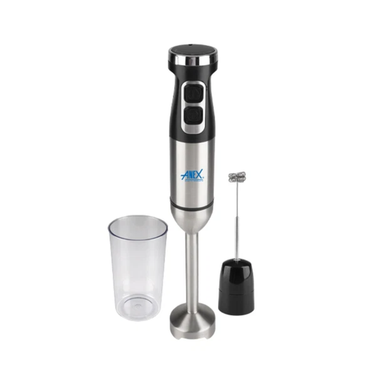 Anex AG-144 Deluxe Hand Blender – 1000W, Full Copper Motor, Titanium Blade & Hot/Cold Blending