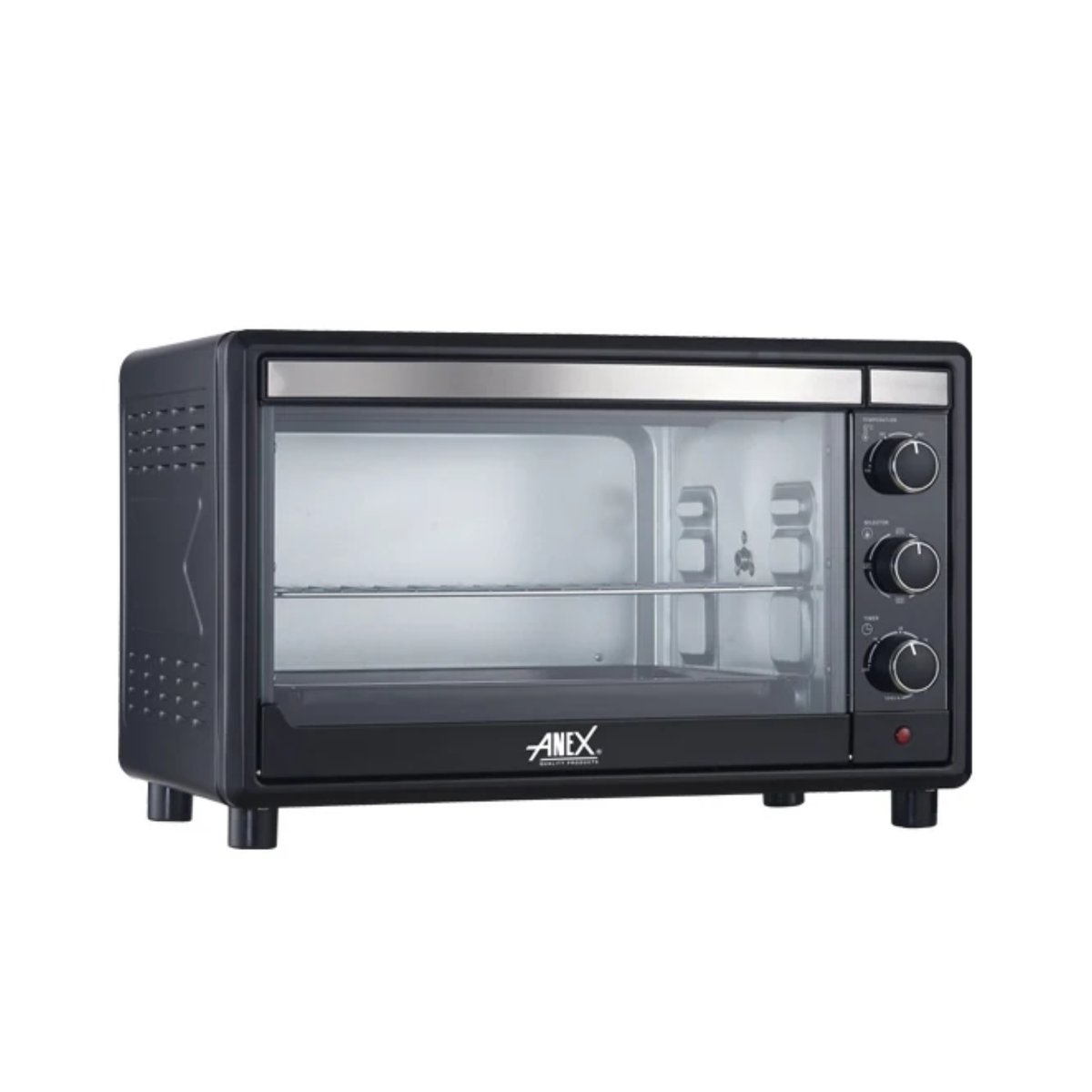 Anex AG-3067 Deluxe Oven Toaster – 1600W, 32L Capacity, Rotisserie, Inner Lamp & 60-Minute Timer