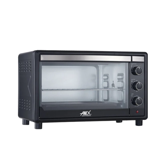 Anex AG-3067 Deluxe Oven Toaster – 1600W, 32L Capacity, Rotisserie, Inner Lamp & 60-Minute Timer