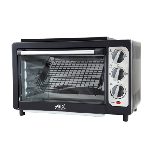 Anex AG-3069TT Deluxe Convection Oven Toaster – 1600W, 40L Capacity, Rotisserie, BBQ Grill & 120-Minute Timer
