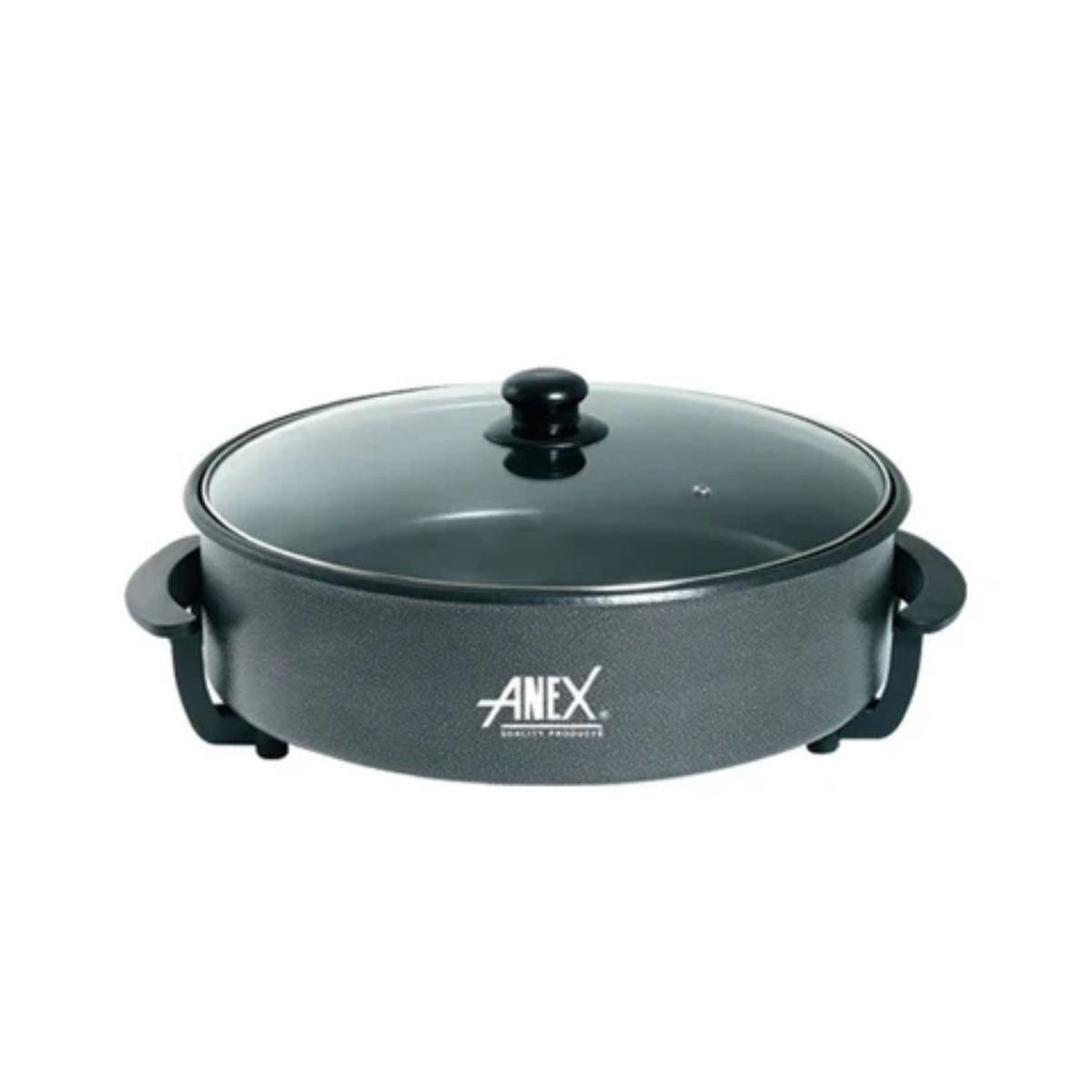Anex AG-3063 Deluxe Multipurpose Pan – 1200W, 30cm, Adjustable Thermostat & Non-Stick Coating