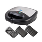 Anex AG-1039C Deluxe Sandwich Maker – 750W, 3-in-1 Sandwich, Waffle & Grill