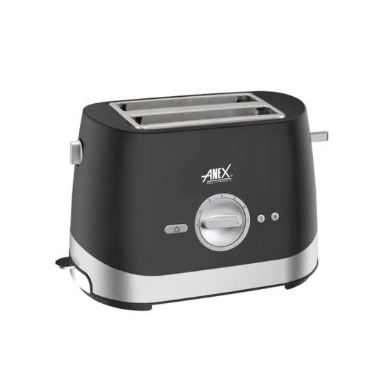 Anex AG-3019 Deluxe 2-Slice Toaster – 870W, Wide Mouth Slot & Electronic Browning Contro