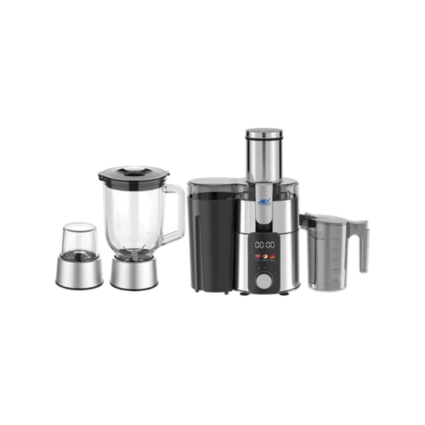 Anex AG-195 GL Deluxe Juicer Blender Grinder – 600W