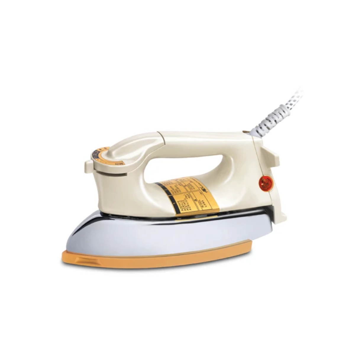 Anex AG-2079B Deluxe Heavy-Weight Dry Iron – 1000W, Non-Stick Soleplate & Adjustable Thermostat
