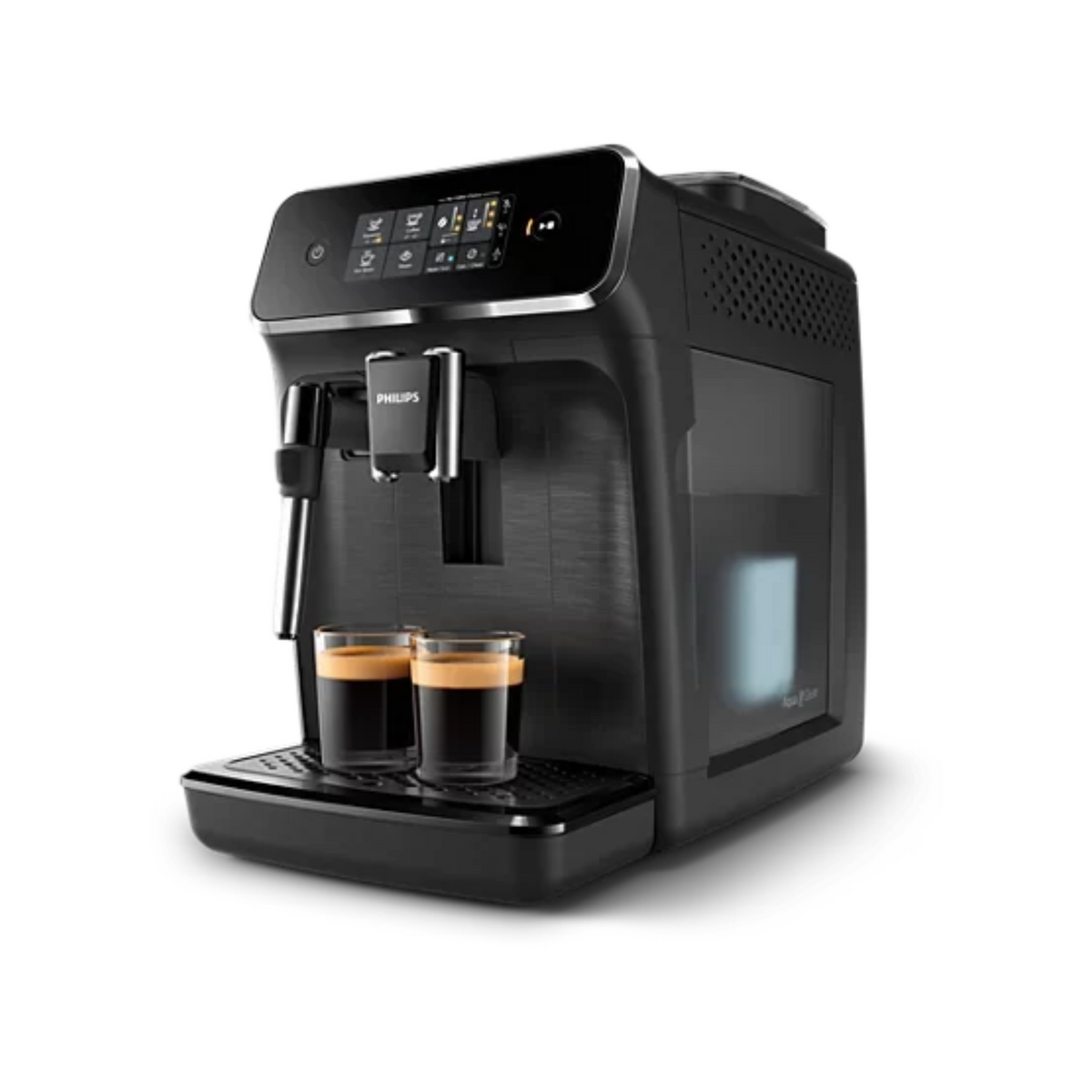 Philips Series 2200 EP2220/10 Fully Automatic Coffee Maker – 2 Coffees, Ceramic Grinder & Classic Milk Frother