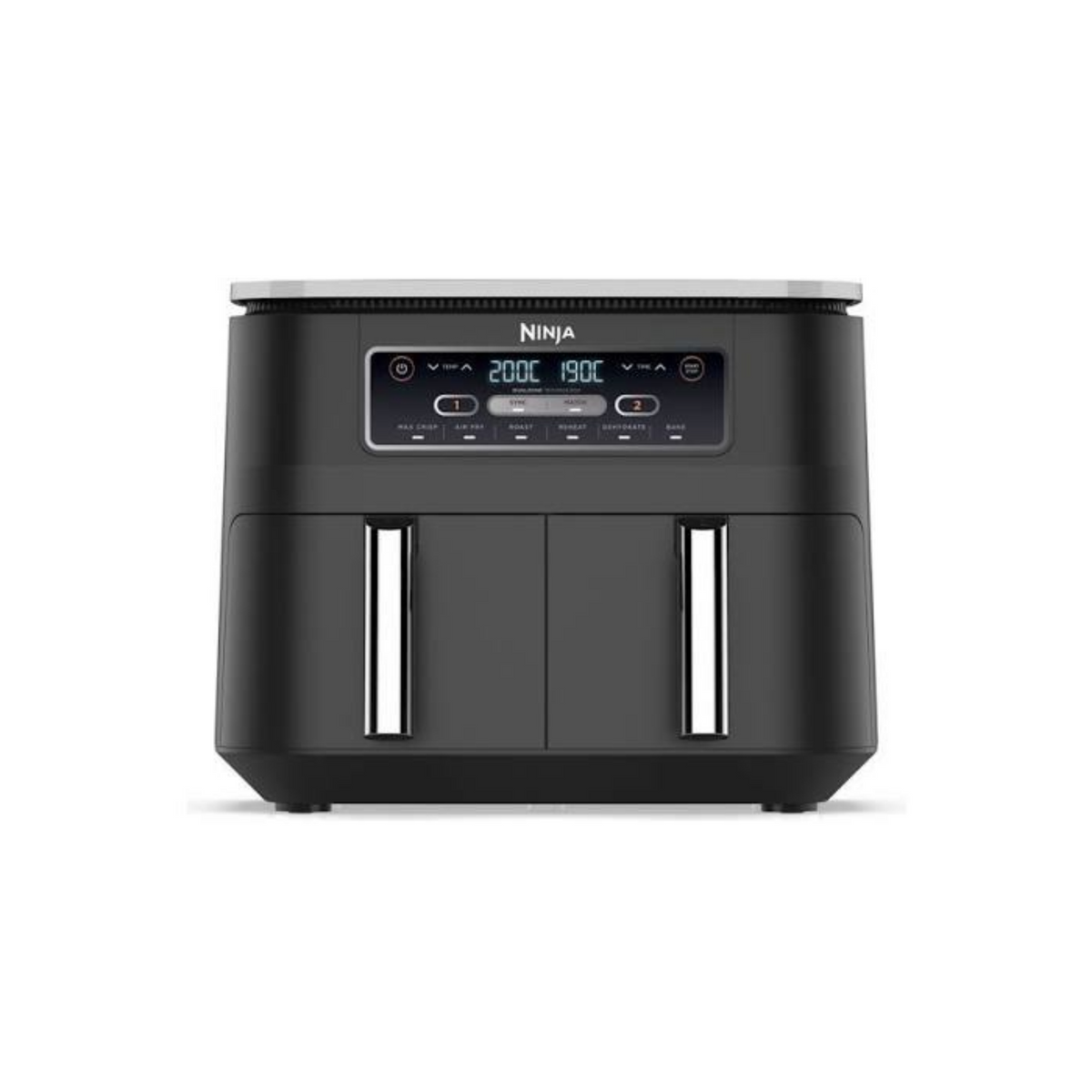 Ninja Foodi DualZone AF300 – 7.6L 2-Basket Air Fryer, 6-in-1 Cooking & SYNC/MATCH Functions