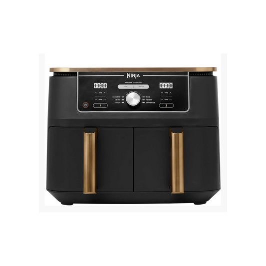 Ninja Foodi MAX Dual Zone AF400UK Air Fryer – 9.5L, 2 Independent Cooking Zones & 6 Cooking Functions