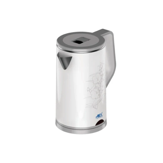 Anex AG-4057 Deluxe Electric Kettle – 1.7L Stainless Steel Inner, Double-Layer Body