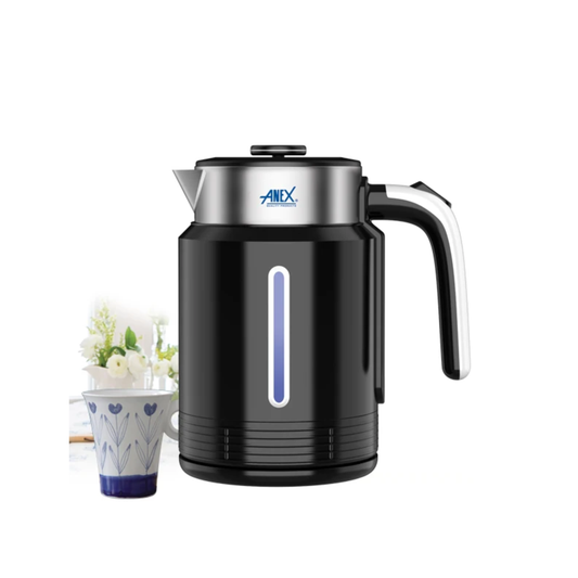 Anex AG-4064 Deluxe Electric Kettle – 1.8L, 1500W Stainless Steel & Plastic Body