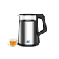 Anex AG-4066 Deluxe Electric Kettle – 1.5L Borosilicate Glass, Stainless Steel Shell, 1350W