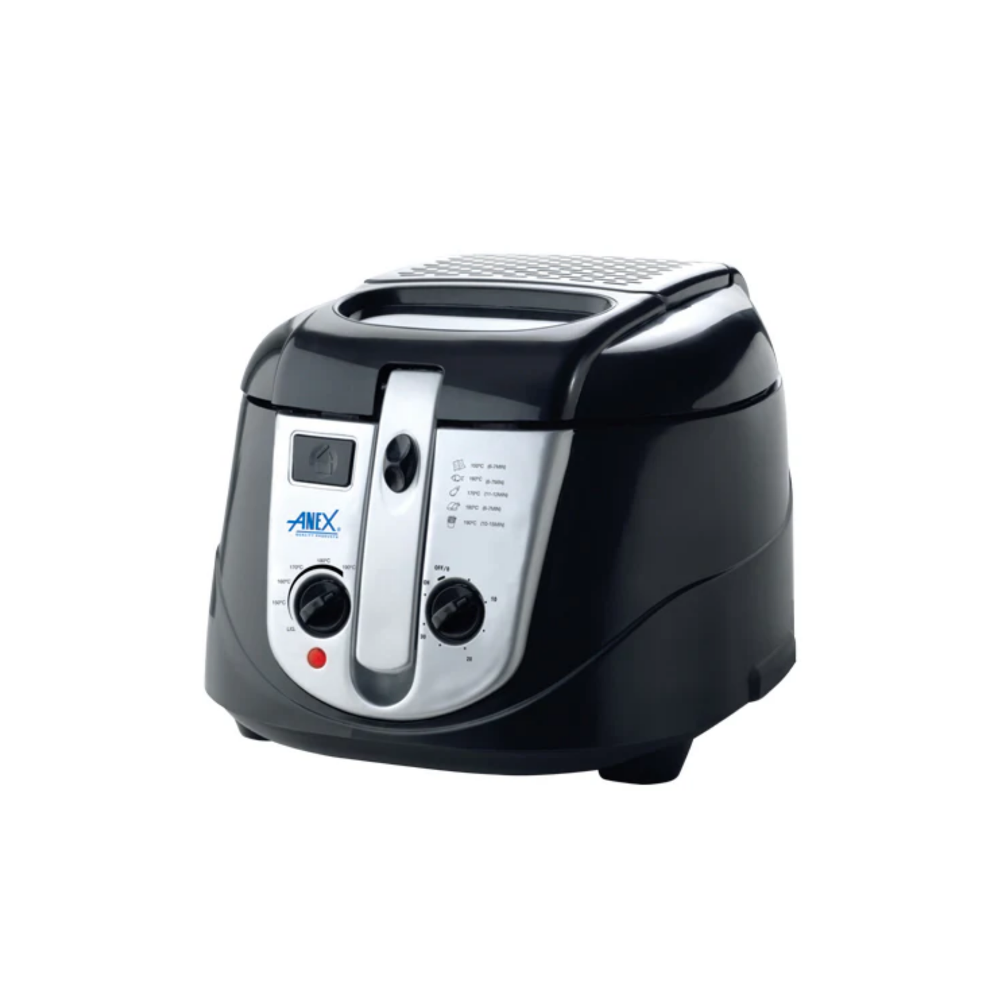 Anex AG-2014 Deluxe Deep Fryer – 2.5L, 1800W, Cool-Touch Body