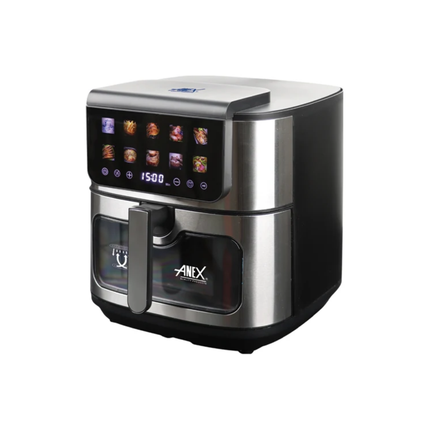 Anex AG-2125 Deluxe Air Fryer – 8L, 2200W, 360° Hot Air Circulation
