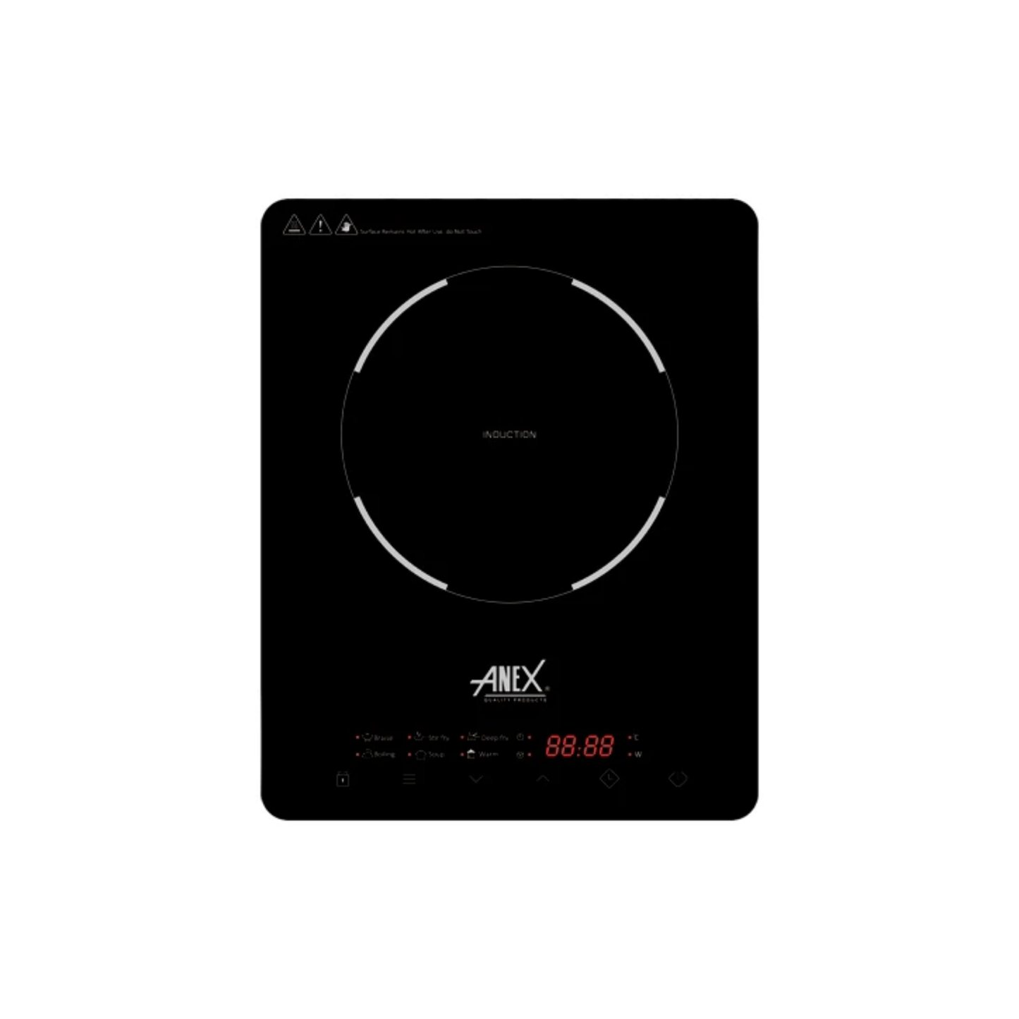 Anex AG-2174 Deluxe Induction Cooker – 2000W, Digital Touch Control