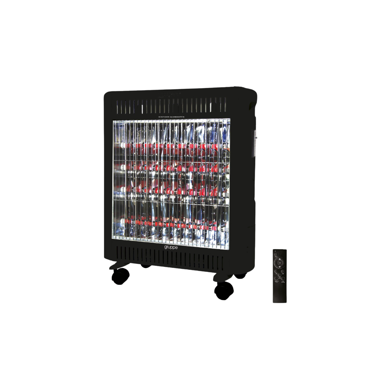 Gruppe NDS-24AR 2400W Quartz Heater – Powerful Room Heating with Remote & Safety Features