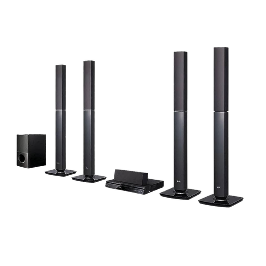 LG LHD657 Home Theater System with Powerful multi‑channel audio output
