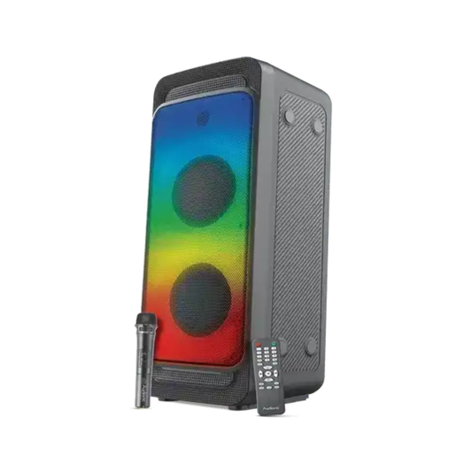 Audionic Hummer H40 Portable Bluetooth Speaker with 30W Output, Wireless Mic & RGB Lights