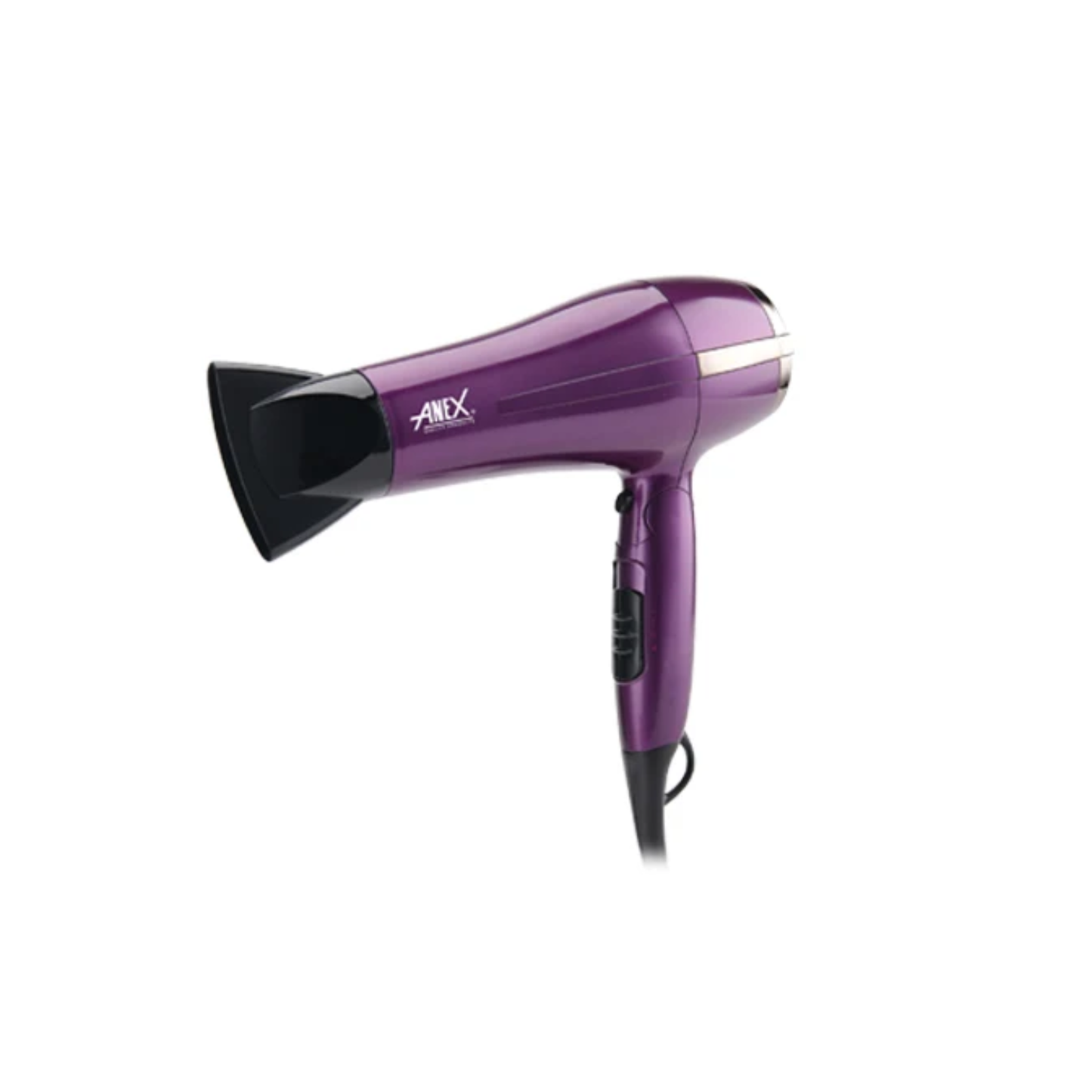 Anex AG-7028 Deluxe Hair Dryer 2200W with DC Motor, Cool Shot & Concentrator Nozzle