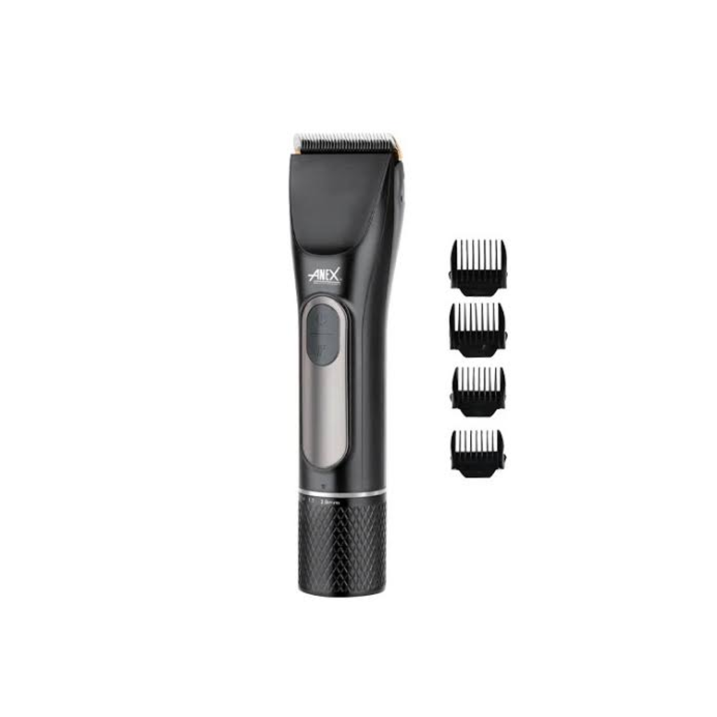Anex AG-7063 Deluxe Hair Trimmer with Ceramic Blade, Adjustable Cutting Height & 2000mAh Battery